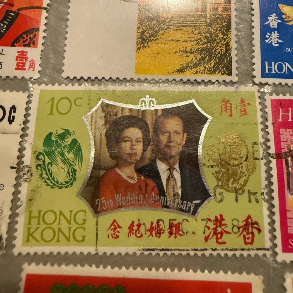 Vintage Hong Kong Stamp Collection (70’s-80’s)